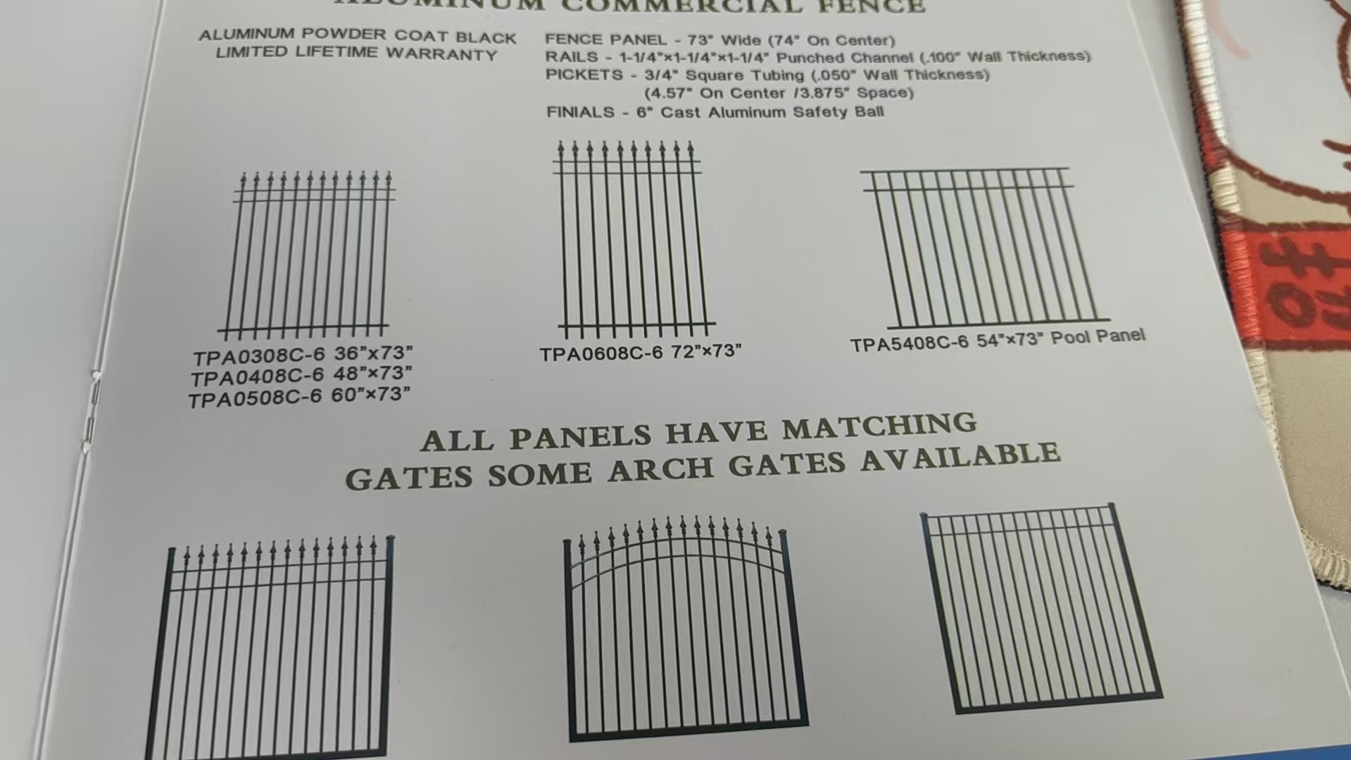 Aluminum Fences